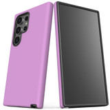 Plum Purple Tough Protective Cover for Galaxy S24 Ultra, S24+ Plus, S24 | Deep & Dependable