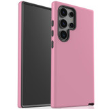 Pink Tough Protective Cover for Galaxy S24 Ultra, S24+ Plus, S24 | Playful & Robust