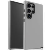 Grey Tough Protective Cover for Galaxy S24 Ultra, S24+ Plus, S24 | Understated & Tough