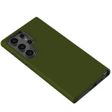 Army Green Tough Protective Cover for Galaxy S24 Ultra, S24+ Plus, S24 | Rugged & Ready