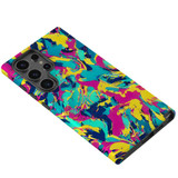 Abstract Strokes Tough Protective Cover for Galaxy S24 Ultra, S24+ Plus, S24 | Modern Art Shield