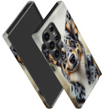 Blue Heeler Corgi Mix Tough Protective Cover for Galaxy S24 Ultra, S24+ Plus, S24 | Pet Lover's Armor