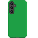 Green Tough Protective Cover for Galaxy S24 | Vibrant Safety