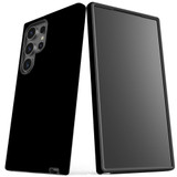 Black Tough Protective Cover for Galaxy S24 Ultra, S24+ Plus, S24 | Sleek & Secure