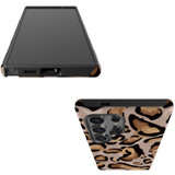 Leopard Pattern Tough Protective Cover for Galaxy S24 Ultra, S24+ Plus, S24 | Wild & Sturdy