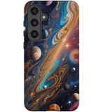 Planets Of The Universe Cover for Galaxy S24+ Plus | Cosmic Armor