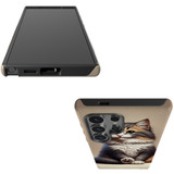 Playful Cat Protective Case for Galaxy S24 Ultra, S24+ Plus, S24 | Purr-fect Armor
