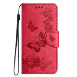 For Samsung Galaxy A35 5G Case - Embossed Butterflies - iCoverLover Australia