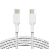 Belkin BoostCharge Braided USB-C to USB-C Cable, 2 Pack White - iCoverLover Australia