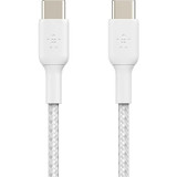 Belkin BoostCharge USB-C to USB-C Braided 1M Universal Cable, White  - iCoverLover Australia