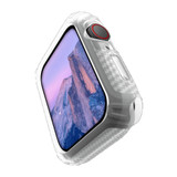 For Apple Watch Series 9, 41-mm Case, Carbon Fibre Texture Cover Clear - iCoverLover Australia