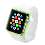 For Apple Watch Series 3, 42-mm Case, Slim TPU Protective Cover, Green - iCoverLover Australia