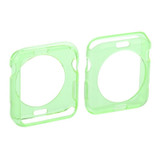 For Apple Watch Series 2, 42-mm Case, Slim TPU Protective Cover, Green - iCoverLover Australia