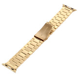 For Apple Watch Series 4, 40-mm Case, Butterfly Stainless Steel Watch Band, Gold | iCoverLover.com.au