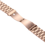 For Apple Watch Series 9, 41-mm Case, Butterfly Stainless Steel Watch Band, Rose Gold | iCoverLover.com.au