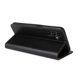 Samsung Galaxy S23 FE Case - Black Leather Wallet & Flip Cover
