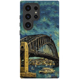 Harbour Bridge Painting Tough Cover for Galaxy S24 Ultra, S24+ Plus, S24 | Scenic Security