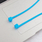 For AirPods 2nd Gen Neck Strap, Anti-Lost 60-cm Silicone Cable Line, Blue | iCoverLover Australia