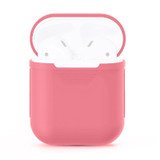 For AirPods 2nd Gen Case, Silicone Protective Cover, Pink | iCoverLover Australia