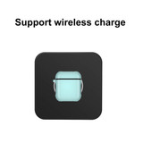 For AirPods 1st Gen Case, Armor Cover, Snap Hook & Ear Clips, Cyan | iCoverLover Australia