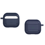 For AirPods 3 Case, TPU Carbon Fibre Texture Insert, Blue | iCoverLover Australia