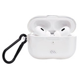 For AirPods Pro/Pro (2nd Gen) - Clear Case-Mate Tough Case with Carabiner Clip, Clear | iCoverLover.com.au