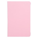 For iPad Pro 11-inch (M4) Case, Rotatable Folio PU Leather Lychee Cover, Stand, Pink | iCoverLover.com.au