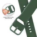 For Apple Watch Series 4, 44-mm Case, Pin Buckle Silicone Watch Strap, Clover | iCoverLover.com.au