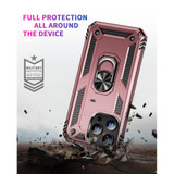 iPhone 15 Pro Max Rugged Armor Case - Rose Gold