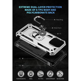 iPhone 15 Pro Max Rugged Armor Case - Silver