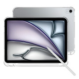 For iPad Air 11-inch (M2) Case, Thickened Corners Shockproof Protective Cover with Pen Slot, Clear | iCoverLover.com.au