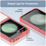 For Samsung Galaxy Z Flip6 5G Case, Colourful Series Shielding Back Cover, Red | iCoverLover.com.au