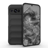 For Google Pixel 9 Pro XL 5G Case, Wavy Shield, Durable TPU Flannel Protective Cover, Black | iCoverLover.com.au