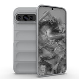 For Google Pixel 9 Pro XL 5G Case, Wavy Shield, Durable TPU Flannel Protective Cover, Grey | iCoverLover.com.au