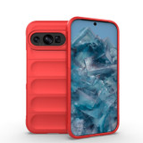 For Google Pixel 9 Pro 5G Case, Wavy Shield, Durable TPU Flannel Protective Cover, Red | iCoverLover.com.au