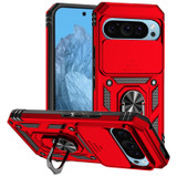 For Google Pixel 9 5G Case, Protective Camera Shield Armour Cover, Red | iCoverLover.com.au