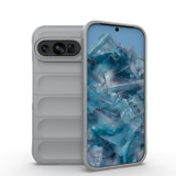 For Google Pixel 9 5G Case, Wavy Shield, Durable TPU Flannel Protective Cover, Grey | iCoverLover.com.au