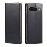 Google Pixel 9 Leather Flip Wallet Folio Case - Black | Premium Protection & Style