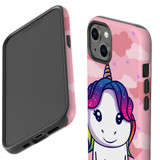 For iPhone 14 Pro Max, 14 Pro, 14 & Older Case, Protective Cover, Cute Unicorn | Protective Cases | iCoverLover.com.au