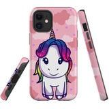 For iPhone 12 Mini Case Tough Protective Cover, Unicorn