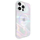 iPhone 16 Pro Max, 16 Case-Mate Soap Bubble Iridescent Compatible with MagSafe Cover