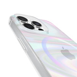iPhone 16 Pro Max, 16 Case-Mate Soap Bubble Iridescent Compatible with MagSafe Cover