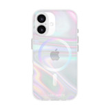 iPhone 16 Case-Mate Soap Bubble Iridescent Compatible with MagSafe Cover