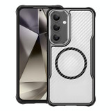 For Samsung Galaxy S24 FE 5G Case, Carbon Textured MagSafe Compatible Cover, Black | iCoverLover.com.au