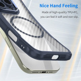 For Samsung Galaxy S24 FE 5G Case, Carbon Textured MagSafe Compatible Cover, Blue | iCoverLover.com.au