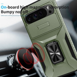 For Google Pixel 9 Pro XL Sliding Camshield Holder Phone Case, Alpine Green | iCoverLover.com.au