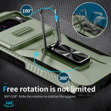 For Google Pixel 9 Pro XL Sliding Camshield Holder Phone Case, Alpine Green | iCoverLover.com.au