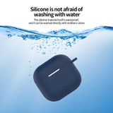 For AirPods 4 Silicone Earphone Protective Case with Hook, White | iCoverLover.com.au