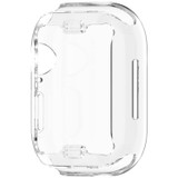 For Apple Watch Series 10, 46-mm Case, Electroplated Grippy Cover, Transparent | iCoverLover.com.au