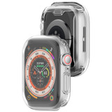 For Apple Watch Series 10, 46-mm Case, Electroplated Grippy Cover, Transparent | iCoverLover.com.au